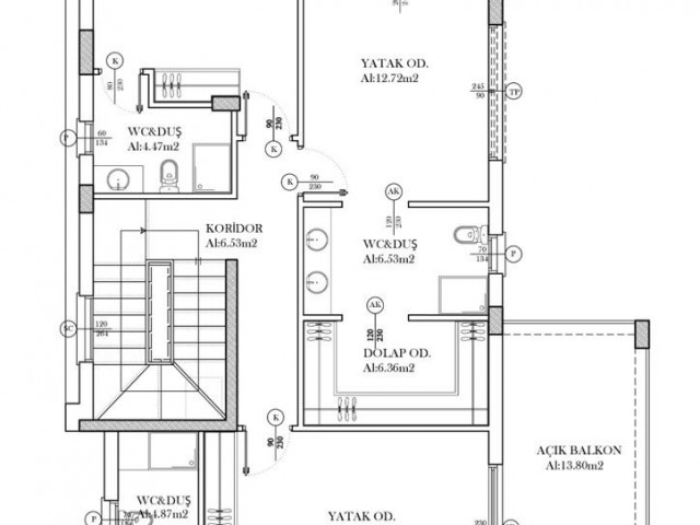 GİRNE BEYLERBEYİNDE SATILIK 4+1 VİLLA