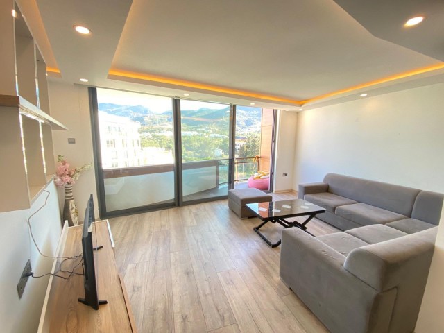 2+1 Luxury Flat for Sale in a Site with Pool in Kyrenia Center