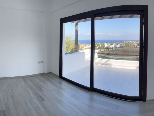 3+1 Duplex Flat for Sale in a Site with Pool in Alsancak, Kyrenia