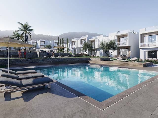 1+1 Flats for Sale in a Complex in Kyrenia/Karsiyaka