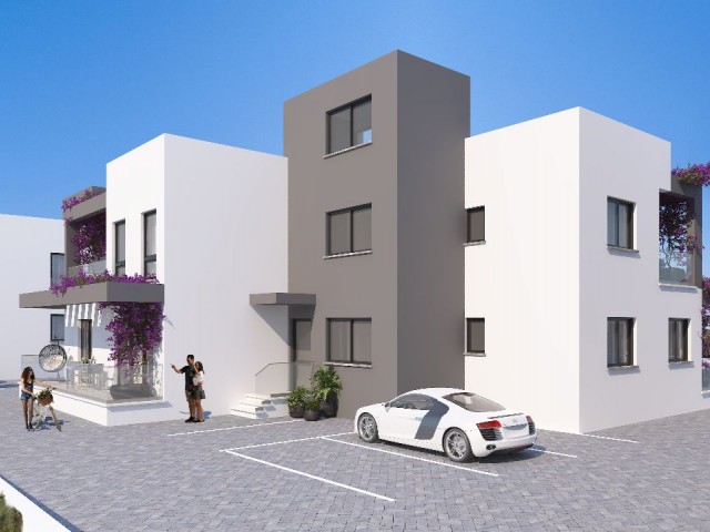 1+1 Wohnung in Kyrenia - ALSANCAK, 50 M2 + 10 M2 mit Terrasse ** 