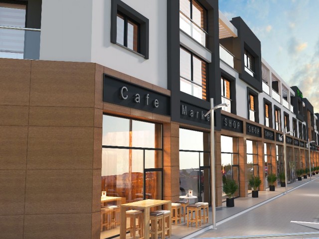 A BRAND NEW COMMERCIAL INVESTMENT OPPORTUNITY IN KYRENIA - ALSANCAK, A SHOP WITH A VALUE OF 75 M2 ** 