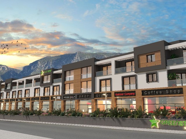 1+1 ,65 M2 APARTMENT IN KYRENIA - ALSANCAK ** 