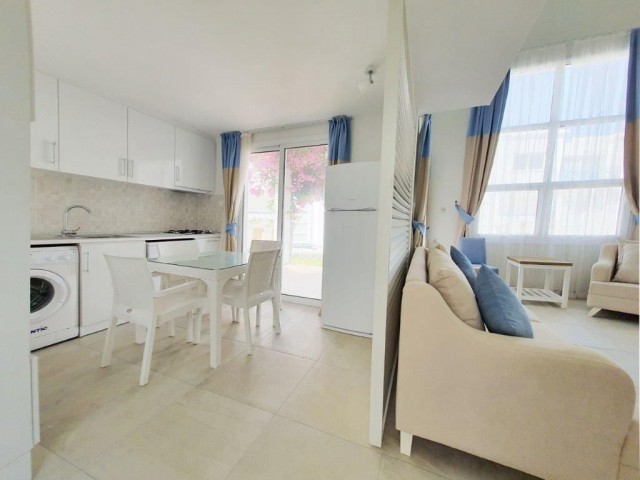 1+1Full Furnished Luxury Apartment on Blu Mare Site in Kyrenia Escape Beach! ** 