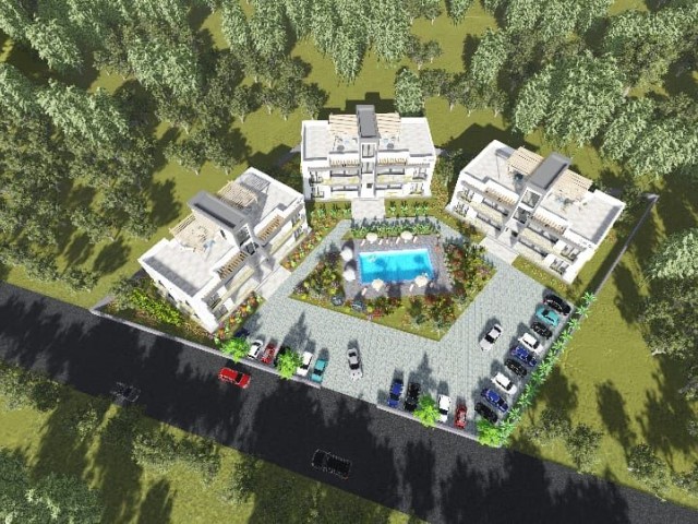 BRAND NEW PROJECT IN KYRENIA LAPTA DELIVERED IN JUNE 2022 2+1 SPACIOUS FLATS ** 