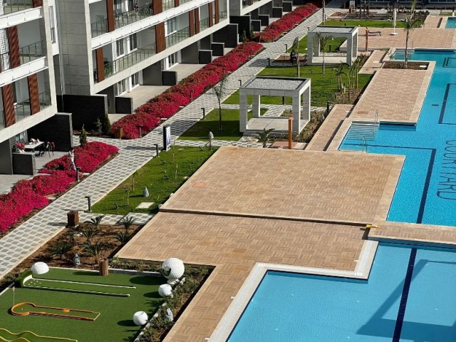 İSKELE LONGBEACH COURTYARD'DA SATILIK 2+1