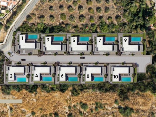 4+1 VILLAS FOR SALE IN KYRENIA & BELLAPAIS ** 