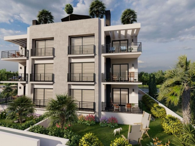 BRAND NEW PROJECT 2 + 1 APARTMENTS FOR SALE IN KYRENIA & ALSANCAK ** 