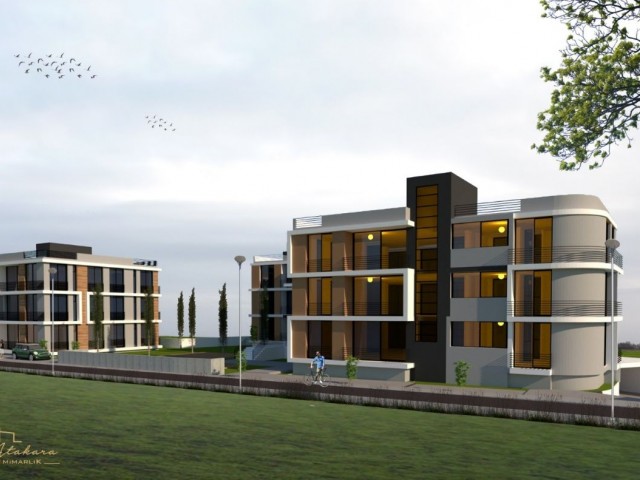 FLATS FOR SALE IN KYRENIA LAPTA REGION THAT WILL BE FINISHED AFTER 3 MONTHS!