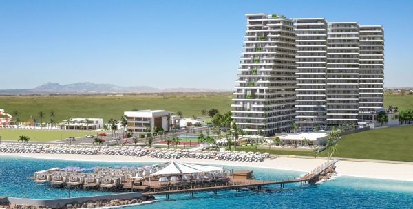 TURKISH COB APARTMENTS FOR SALE IN A LUXURY SEA-FRONT PROJECT IN LEFK