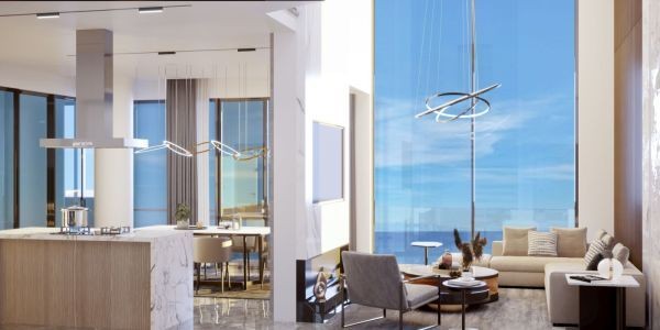 TURKISH COB APARTMENTS FOR SALE IN A LUXURY SEA-FRONT PROJECT IN LEFK