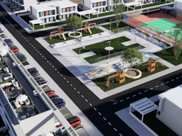 آپارتمان برای فروش از یک پروژه جدید و منحصر به فرد در GAZİMAĞOSA و BOSPHORUS جدید (CALT CITY)