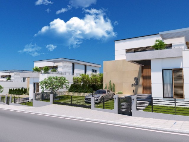 4+1 PRIVATE VILLAS FOR SALE