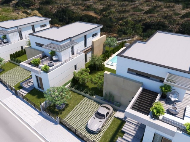 4+1 PRIVATE VILLAS FOR SALE