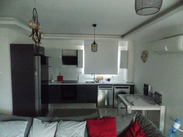 1+1 APARTMENT WITH TURKISH COB FOR SALE IN THE CENTER OF GUINEA