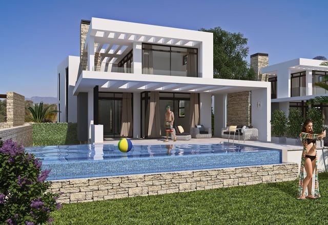 NEW LUXURY VILLA FOR SALE NEAR THE SEA IN ÇATALKOY