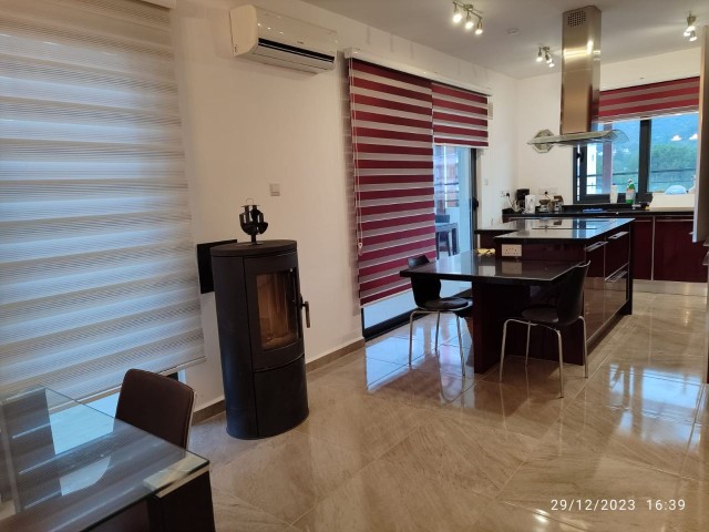 GREAT VIEW PENTHOUSE FLAT FOR SALE IN KYRENIA CENTER WITH ULTRA LUXURIOUS TERRACE WITH JACUZZI