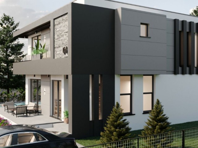 4+1 LUXURIOUS VILLAS FOR SALE UNDER PROJECT PHASE IN OZANKÖY