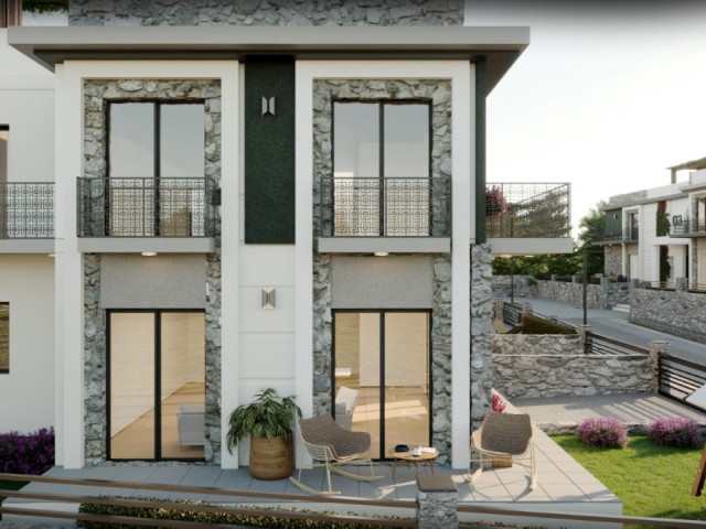 آپارتمان فوق لوکس 3+1 برای فروش در چاتالکوی، گیرنه، با استخر