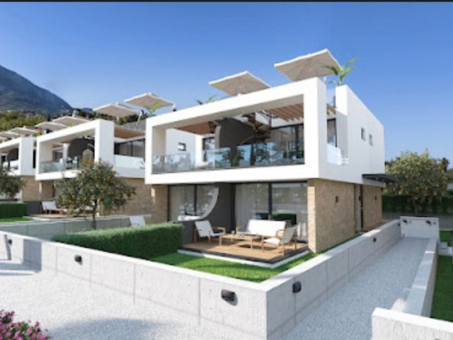 TWIN 2+1 VILLAS IN KYRENIA LAPTA REGION