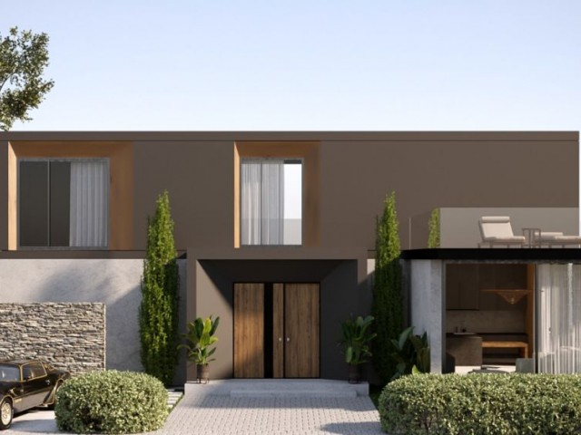 3+1 TWIN VILLAS FOR SALE IN A BOUTIQUE SITE IN KYRENIA