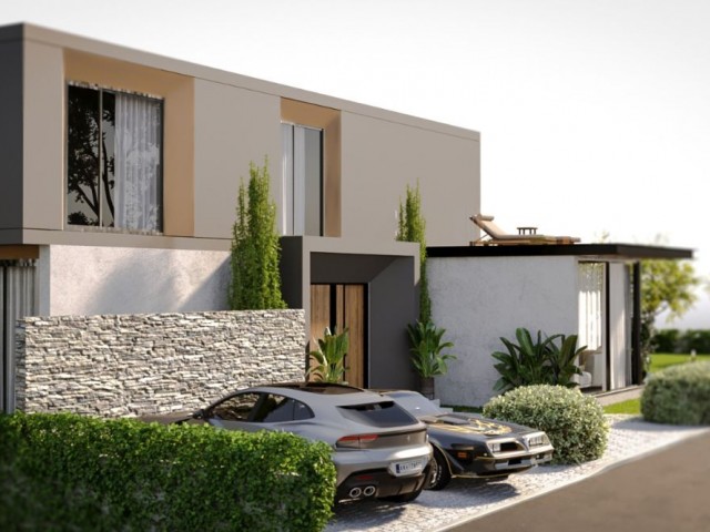 3+1 TWIN VILLAS FOR SALE IN A BOUTIQUE SITE IN KYRENIA