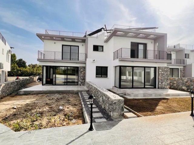 3+1 TWIN VILLA FOR SALE IN GİRNE ZEYTİNLİK