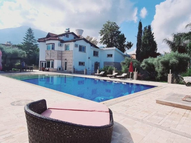 GORGEOUS TURKISH KOÇAN VILLA FOR SALE IN OZANKÖY, ON A LARGE LAND, WITH A PRIVATE POOL