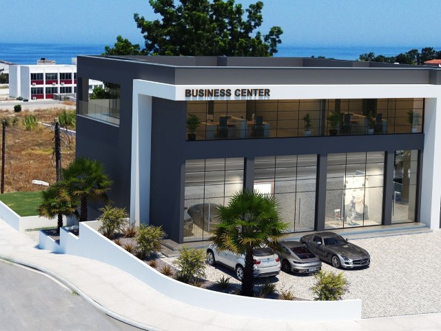 SHOPS AND OFFICES FOR SALE IN THE BUSINESS CENTER ON THE MAIN ROAD IN KYRENIA