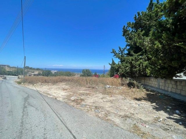 LAND WITH FULL SEA VIEW IN ARAPKÖY, GİRNE