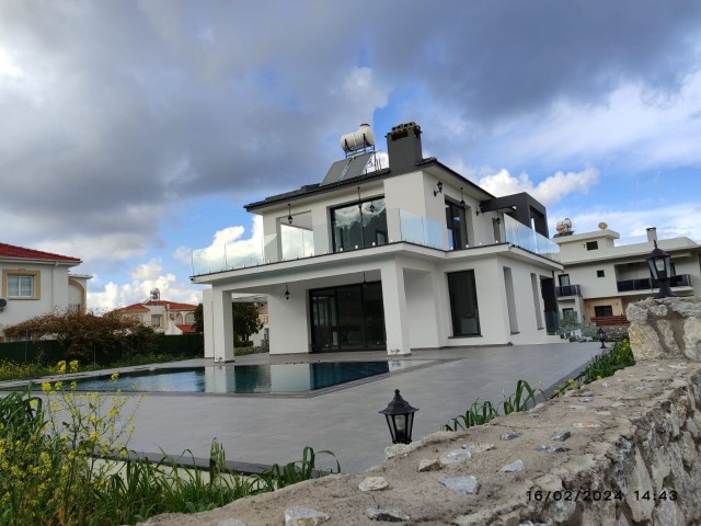 NEW VILLA WITH PRIVATE POOL FOR SALE IN KARŞIYAKA