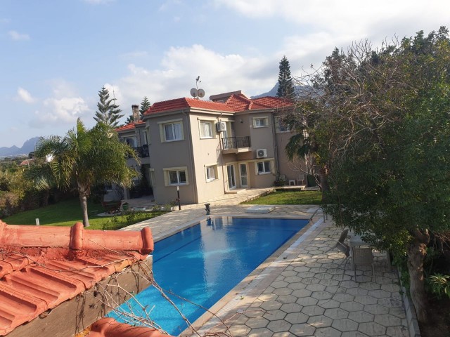 4+2 ULTRA LUXURY VILLA FOR RENT WITH PRIVATE POOL WITH FULL SEA VIEW IN ÇATALKÖY