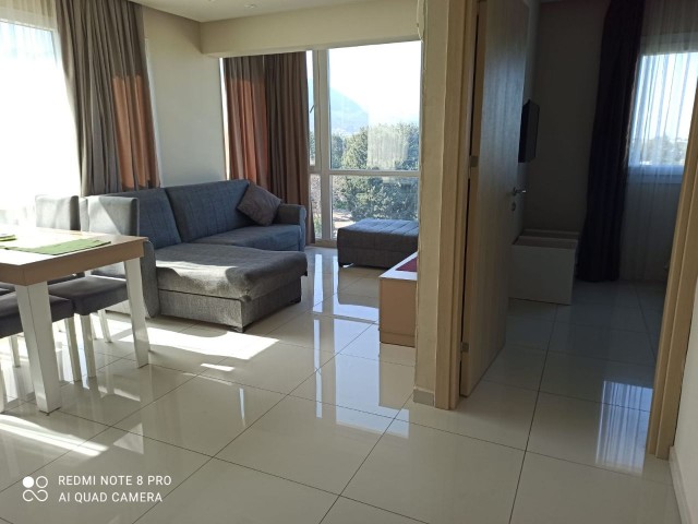 CLEAN 1+1 FLAT FOR RENT IN KYRENIA CENTER WITH SEA VIEW