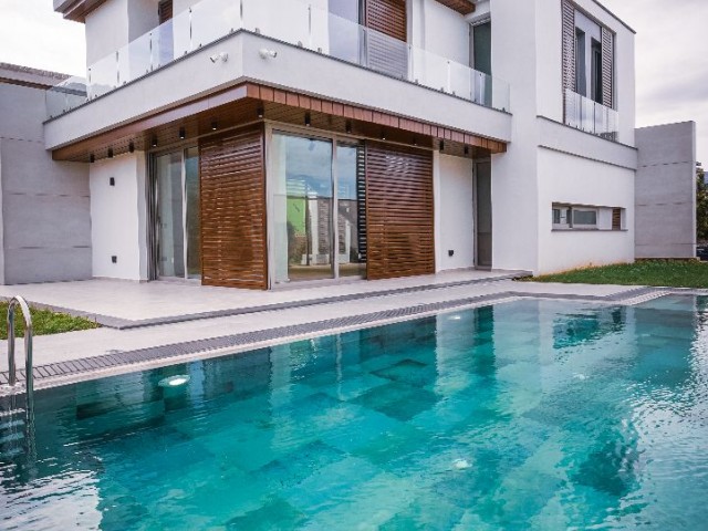 OUR 4+1 LUX VILLAS FOR SALE IN GIRNE ALSANCAK ARE WAITING FOR THEIR NEW OWNERS