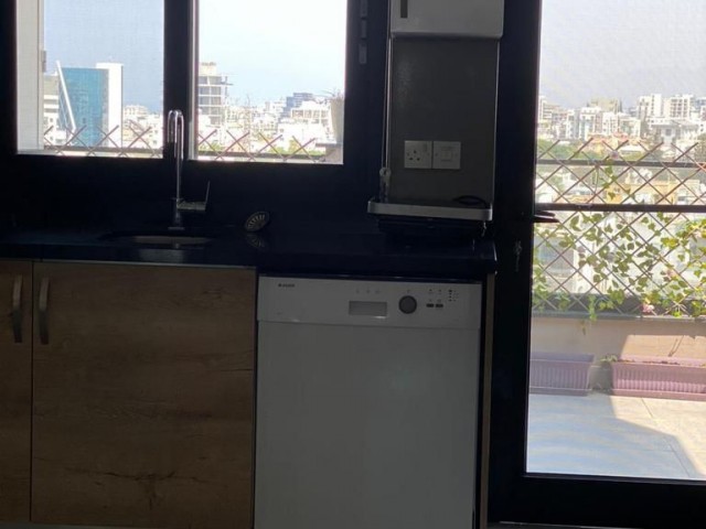 1000 GBP PENTHOUSE FOR RENT IN THE CENTER OF KYRENIA ** 