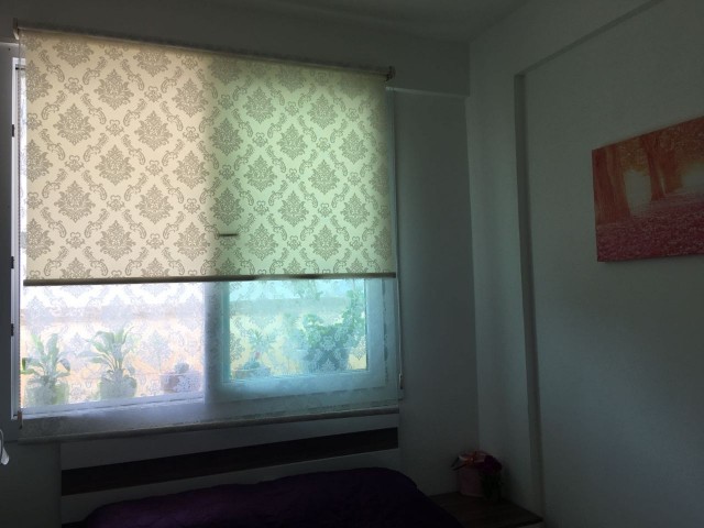 For sale Kyrenia-Alsancak 1+1, fully furnished, air-conditioned, has a terrace, half park, 42 square meters, first floor, in a complex with pool, 8 years building, equivalent to your husband.