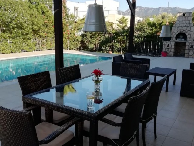 3+1 Villa with mountain & Sea view 3 Bedrooms, 1 Lounge & Kitchen, 2 Bath & Toilets with Private Swimming Pool & Garden ** 