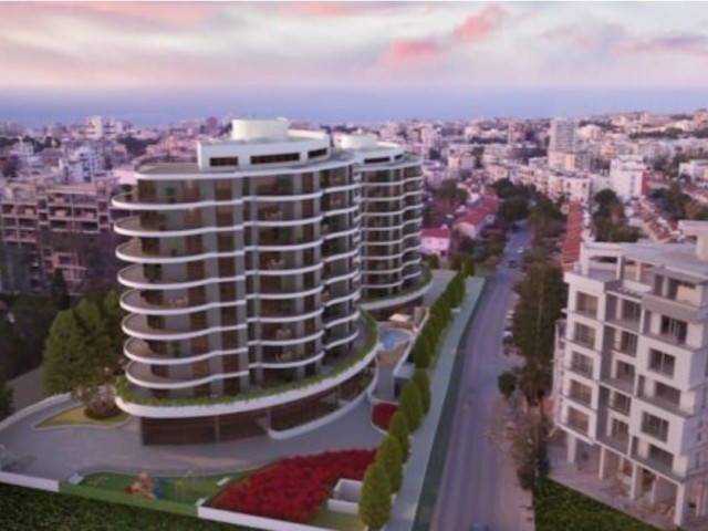 KYRENIA - Upper Kyrenia, 2+1 flat for sale in Barış Park.