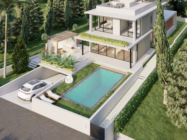 Luxury villas in Kyrenia.