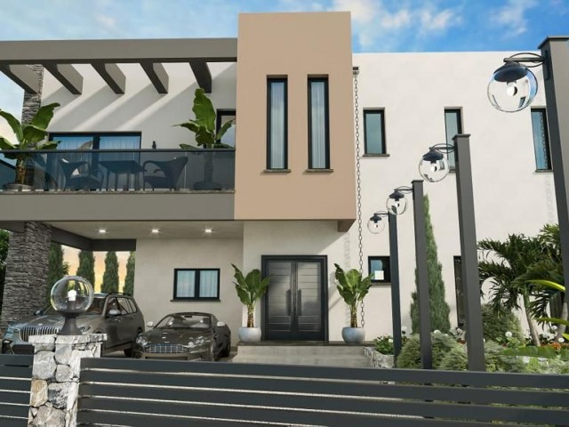 Kyrenia - Alsancak 4+1 luxury villa