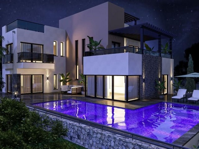 Kyrenia - Alsancak 4+1 luxury villa