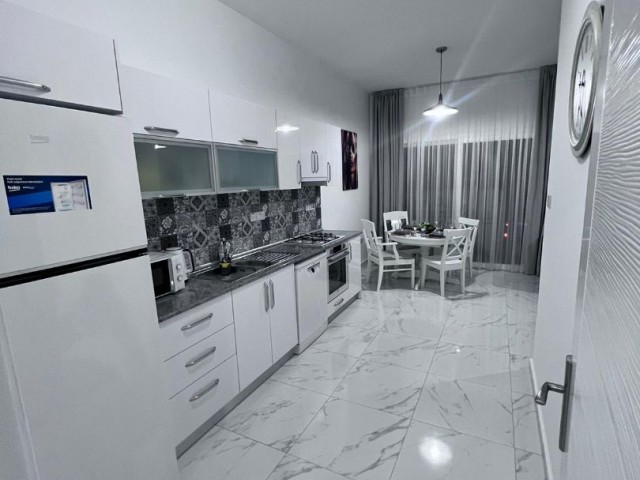 Kyrenia - Lapta, 2+1 for rent, new complex, new furniture. 3 months prepayment 2 deposits 1 commission