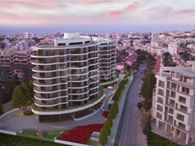 KYRENIA - Upper Kyrenia, 2+1 flat for sale in Barış Park.