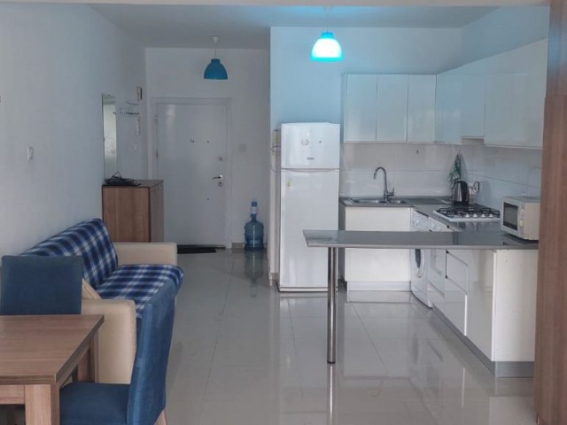 Iskele - Long Beach, mobilya aletleri ile kiralık stüdyo, havuz manzaralı.  İngilizce, Türkçe, Rusça konuşuyoruz.