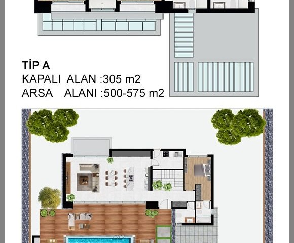 4+1 Villa in Ozankoy Area