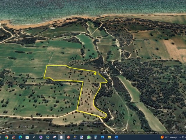 Taslica land for sale 22746 m2