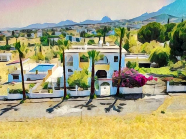 KYRENIA – CATALKOY LUX VILLA ZU VERMIETEN. Wir sprechen Englisch, Türkisch, Russisch.