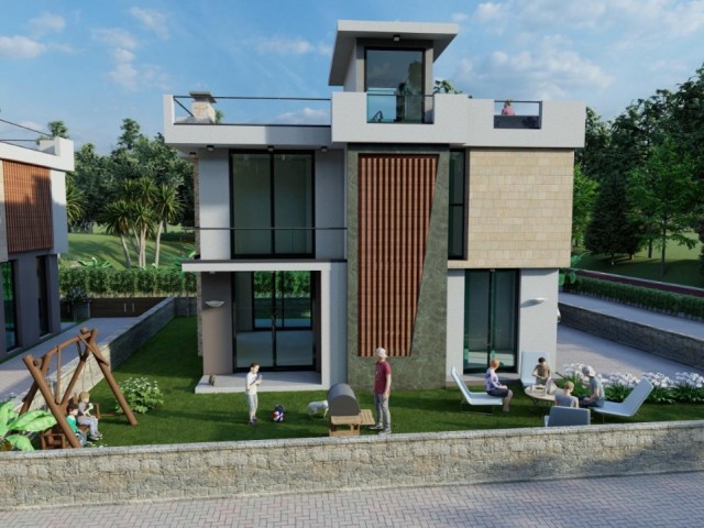 Girne-Lapta luxury villa for sale 3+1