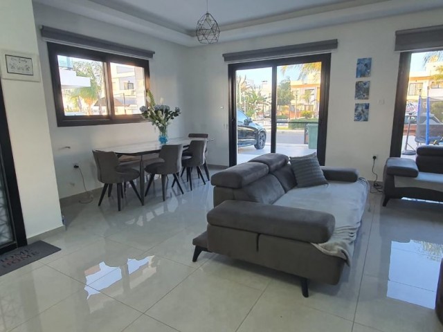 Exquisite Fully Furnished Detached 3+1 Villa with Private Garden and Communal Swimming Pool in Yeni Bogazici