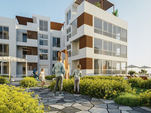 Ev aletleri + akıllı ev alıcılarına yönelik yılbaşı promosyonu!!! Girne - Lapta'da, yer altı otoparklı, havuzlu yeni bir lüks komplekste 3+1 daire satılık. İlk ödeme 35%, bitiş tarihi 02.2025.